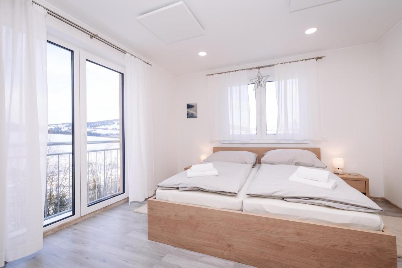 Apartment Hugo Klinovec Loučná pod Klínovcem Exteriör bild