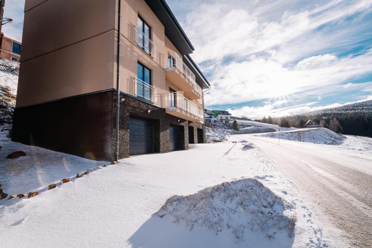 Apartment Hugo Klinovec Loučná pod Klínovcem Exteriör bild
